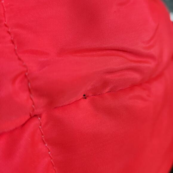 Columbia‎ Vintage Reversible Down Puffer Jacket Men's Medium Purple Coral - Picture 10 of 16